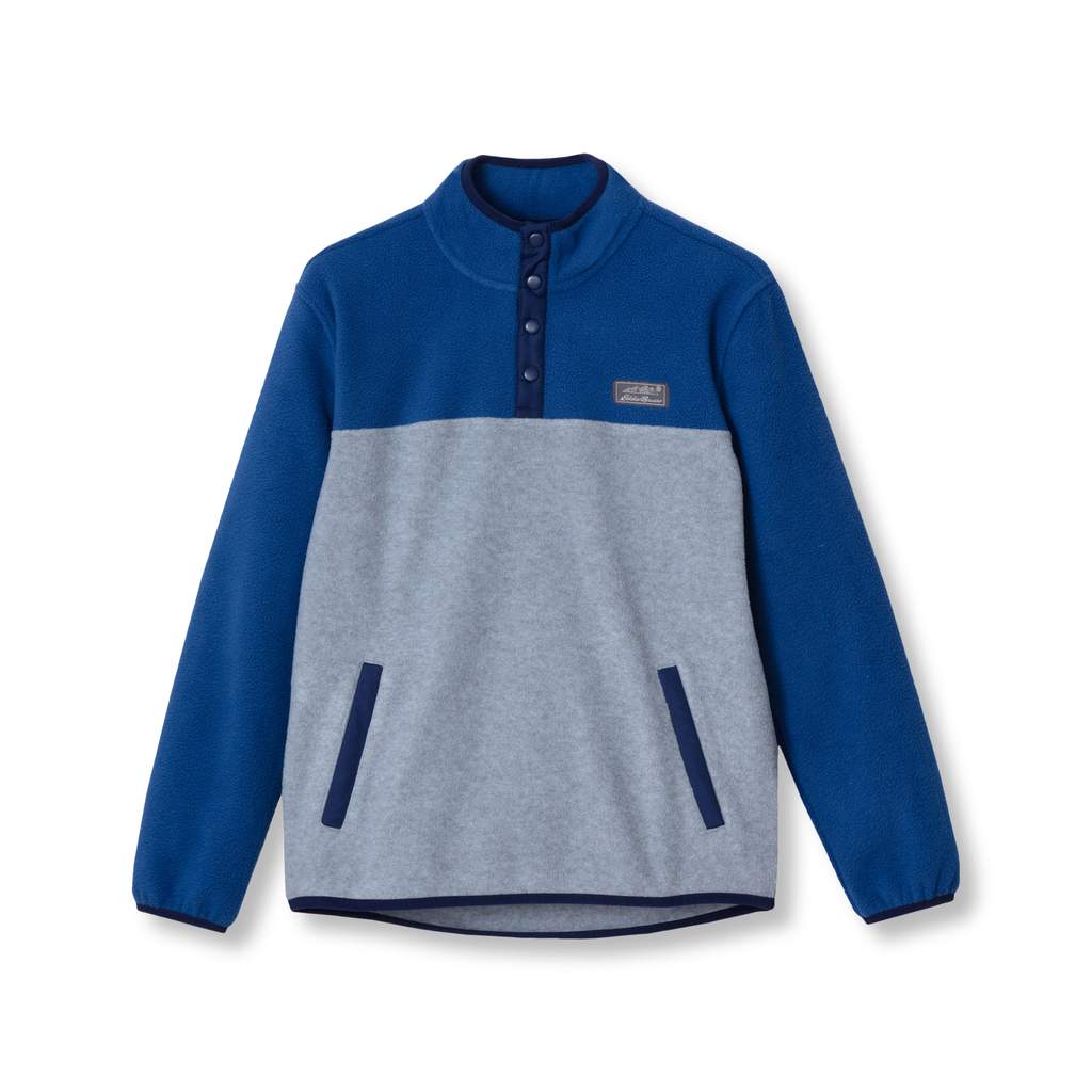 Boys Quest Fleece Snap Neck Jacket Original Garansi Resmi
