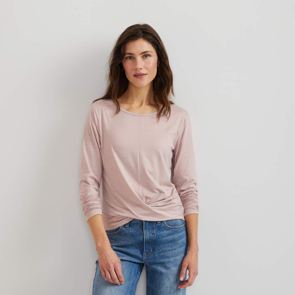 Women's Surreal Wrap-Front Travel T-Shirt Original Garansi Resmi